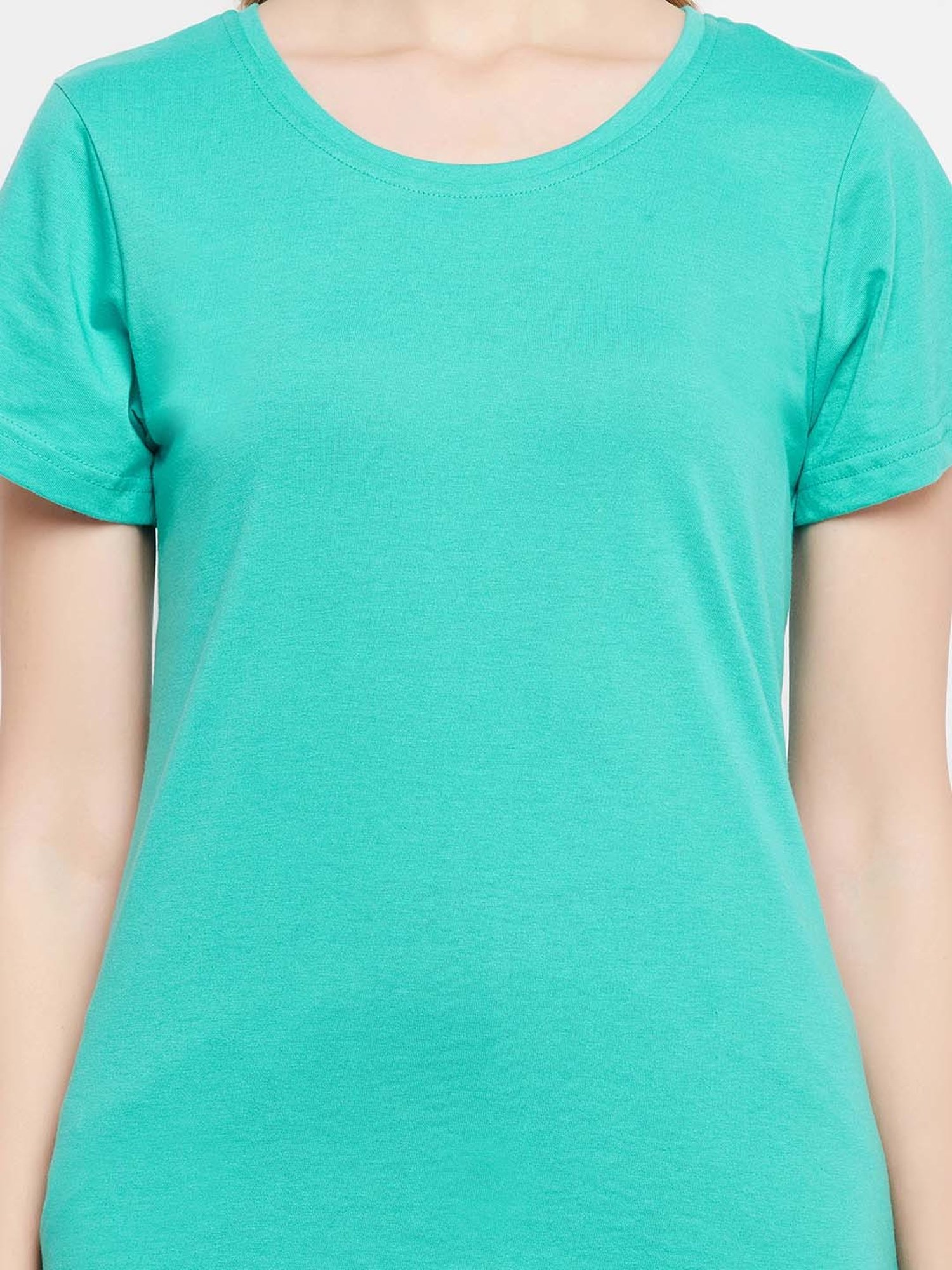Clovia Green T-Shirt
