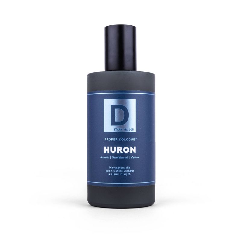 Duke Cannon Aquatic & Warm Woods Huron Men's Proper Cologne - 1.7 fl oz