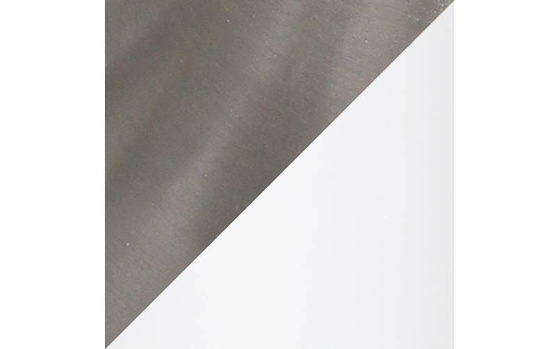 Tapered Desk Lamp with Fabric Drum Shade Silver - Simple Designs