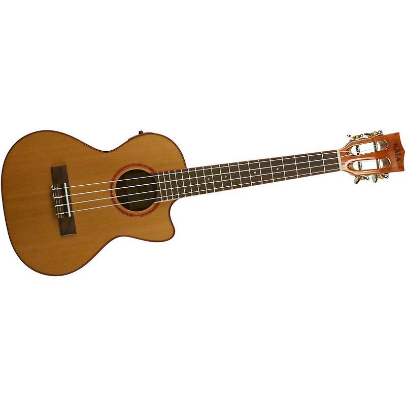 Kala Cedar Top Cutaway Acoustic-Electric Tenor Ukulele Natural