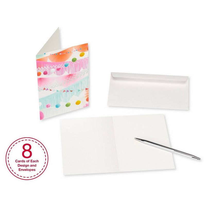 48ct Greeting Card Bundle With White Envelopes