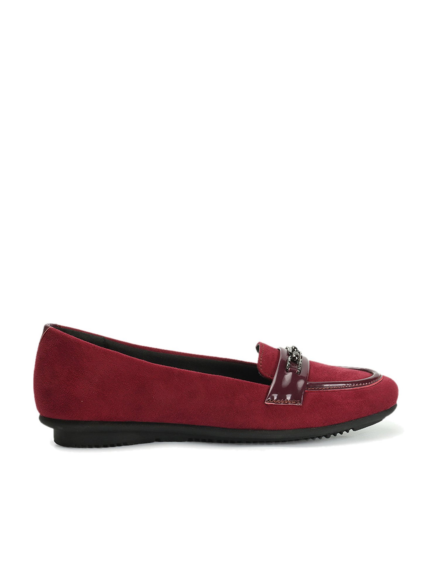 Elle Women's Cherry Flat Ballets