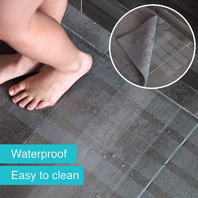 Anti Slip Waterproof Transparent Safety Tape Tub and Shower Treads 2 inch X 30 feet adds NonSlip Traction to Tubs Pools Boats Stairs Clear Soft Comfortable for Bare feet 2quot X 30