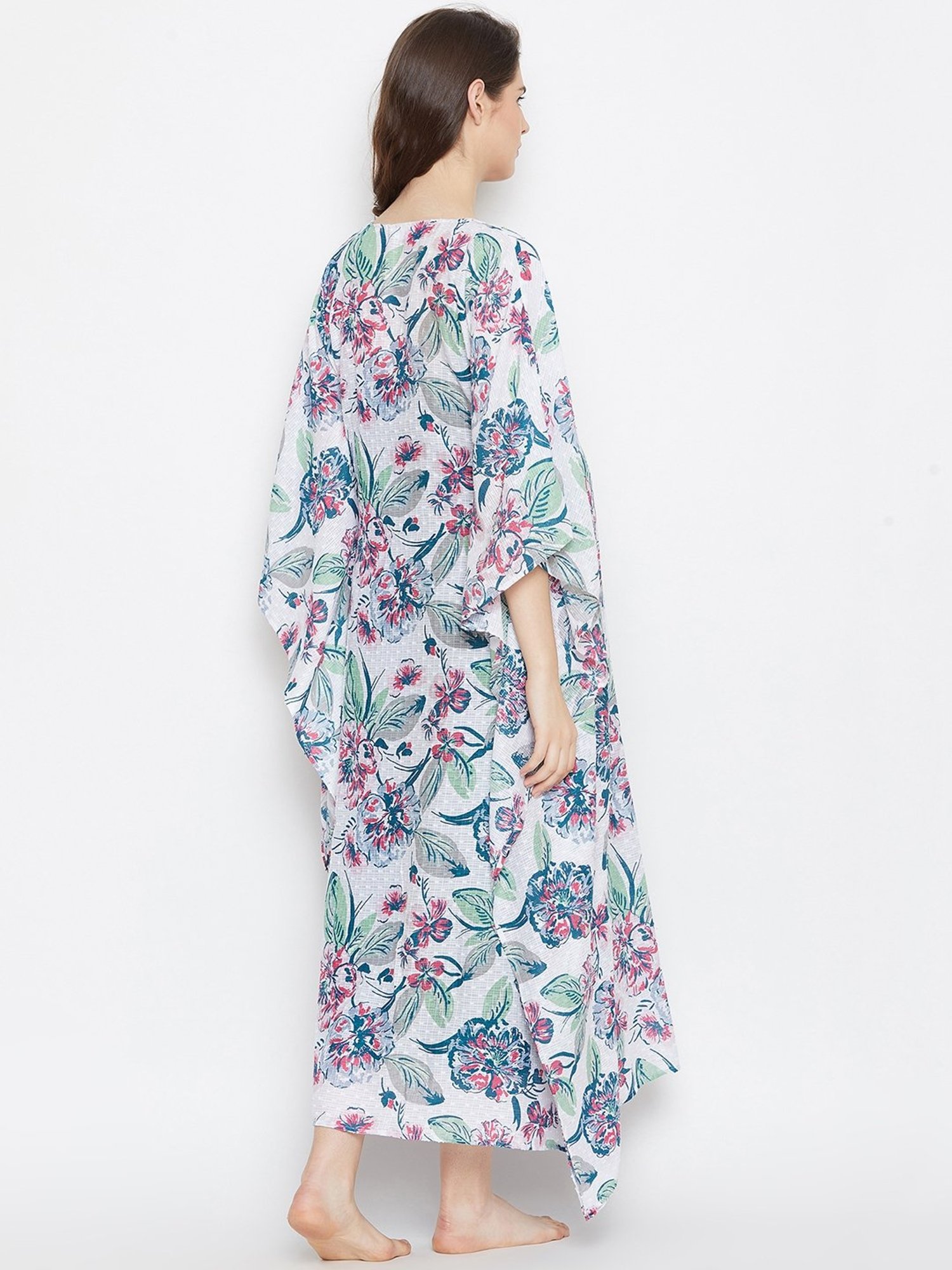 Mine4Nine Multicolor Printed Maternity Kurta