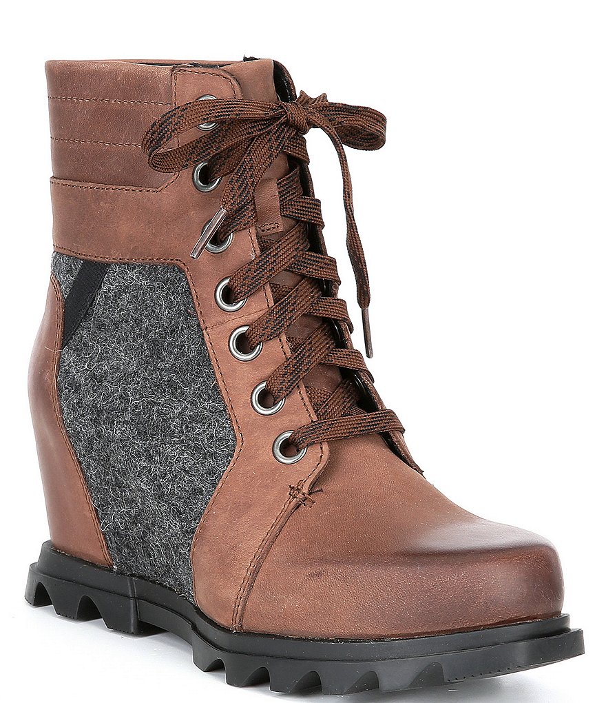 Sorel Joan of Arctic Lace-Up Wedge Lexi Booties