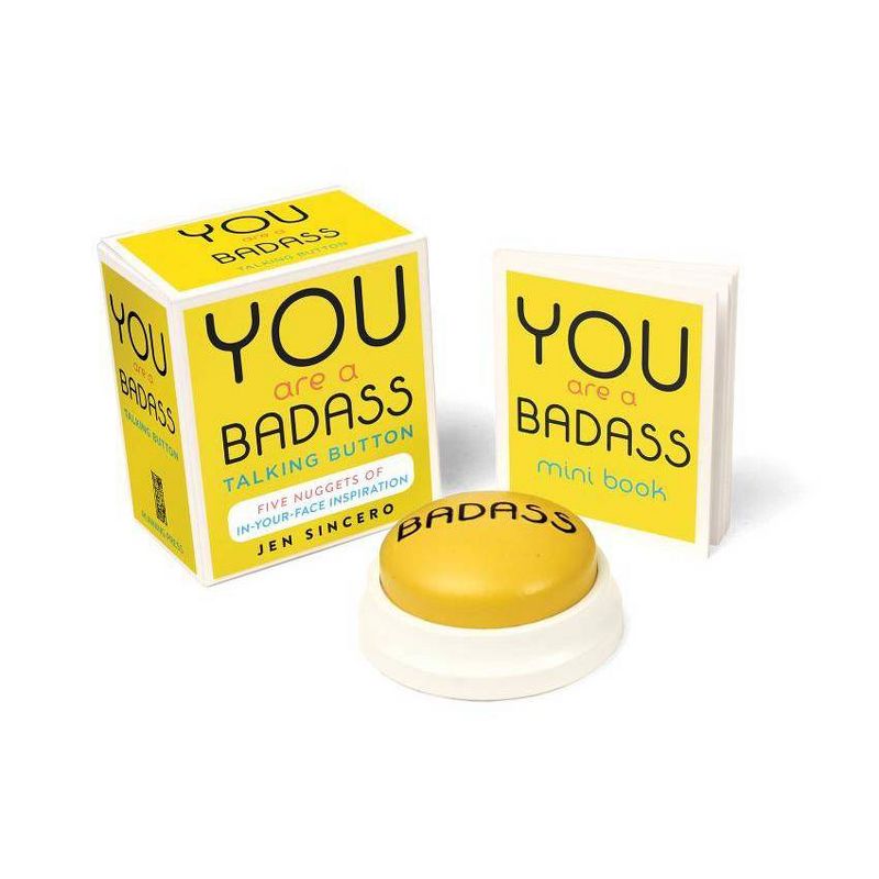 You Are a Badass Talking Button - by Jen Sincero (Mixed Media Product)