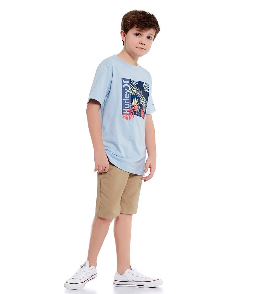 RVCA Big Boys 8-20 Camo Yogger Stretch Athletic Shorts