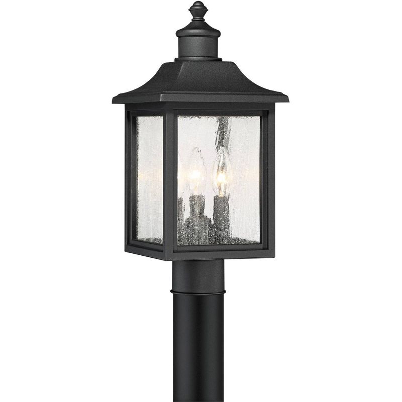 Kathy Ireland J du J Sierra Craftsman 18"H White Outdoor Post Mount Light