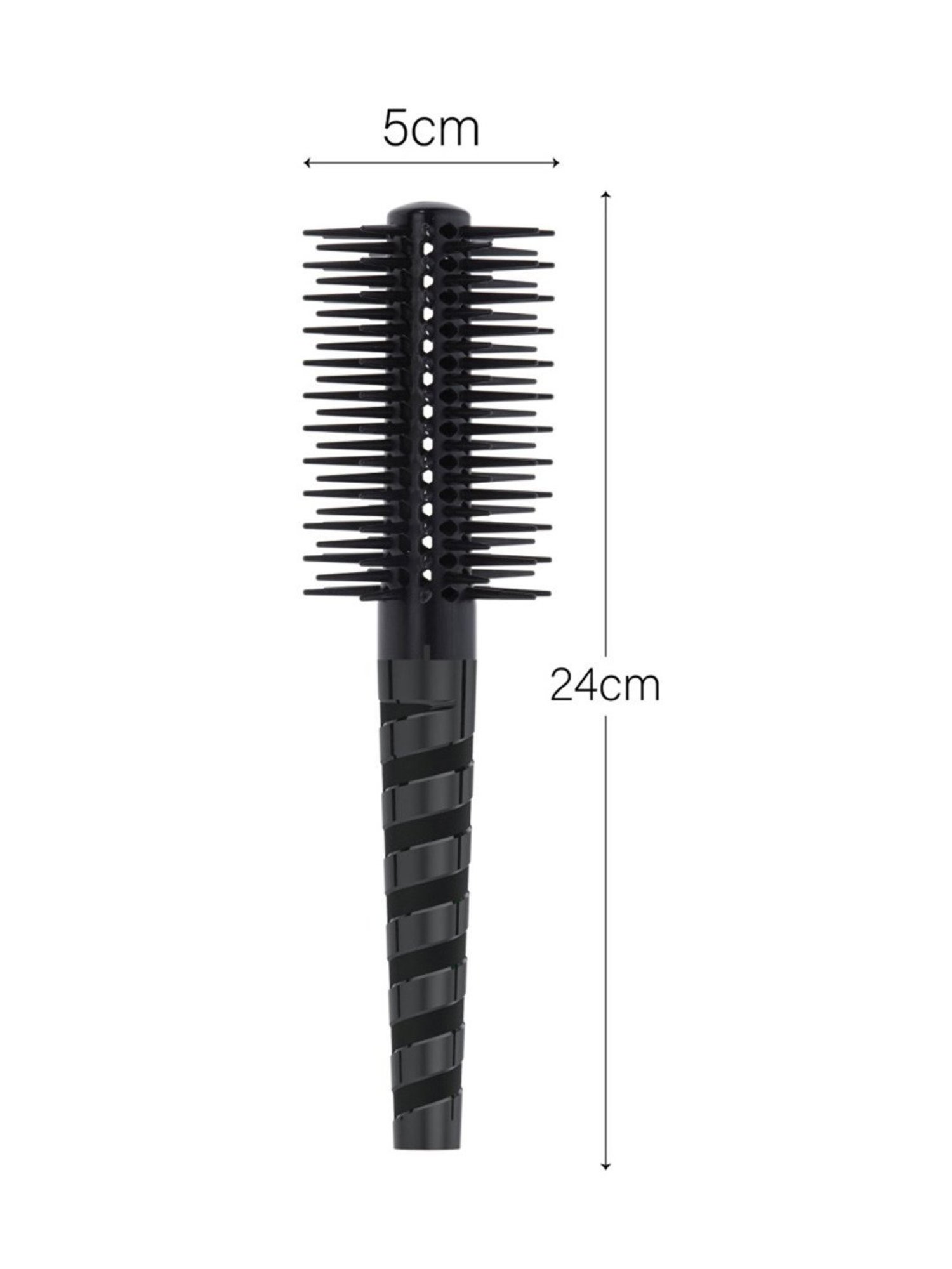 Janeke 1830 Professional Black Color Hair-Brush - 24 cm