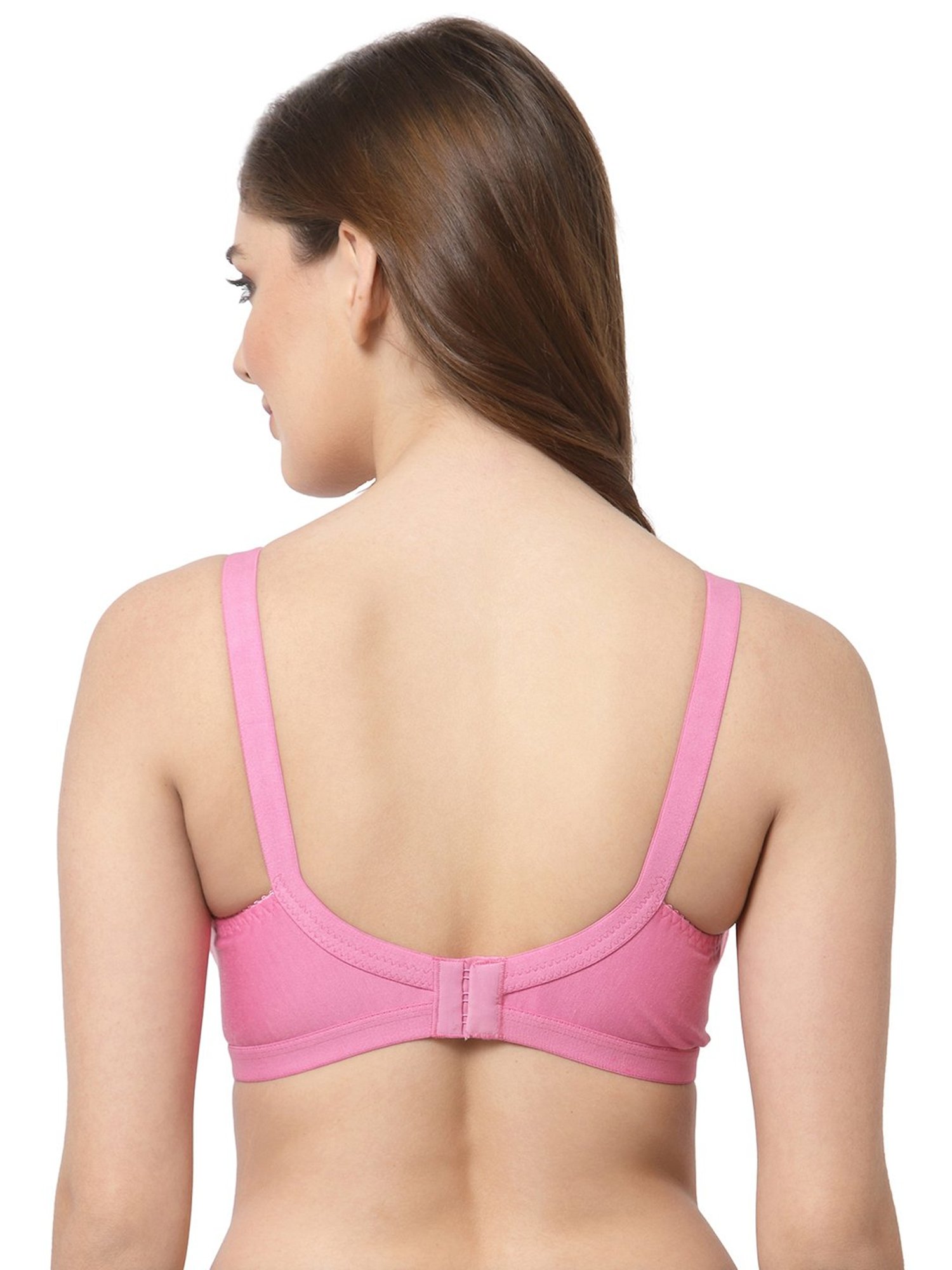 Cukoo Pink Full Coverage Non-Padded Everyday Bra