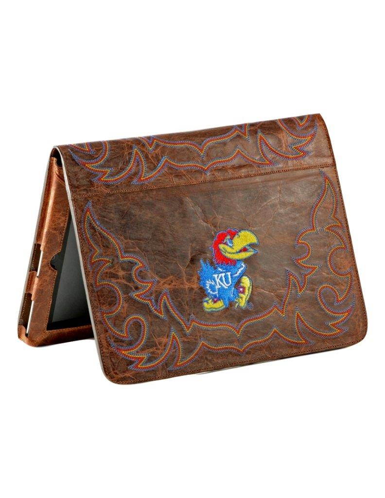 Gameday Boots NCAA Kansas Jayhawks KS-IP017University of Kansas (KU) iPad 2 Cover, Brass, One Size