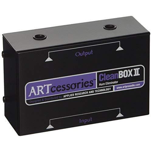 ART CleanBOX II Audio System 2-Channel Hum Ground Loop Remover Eliminator