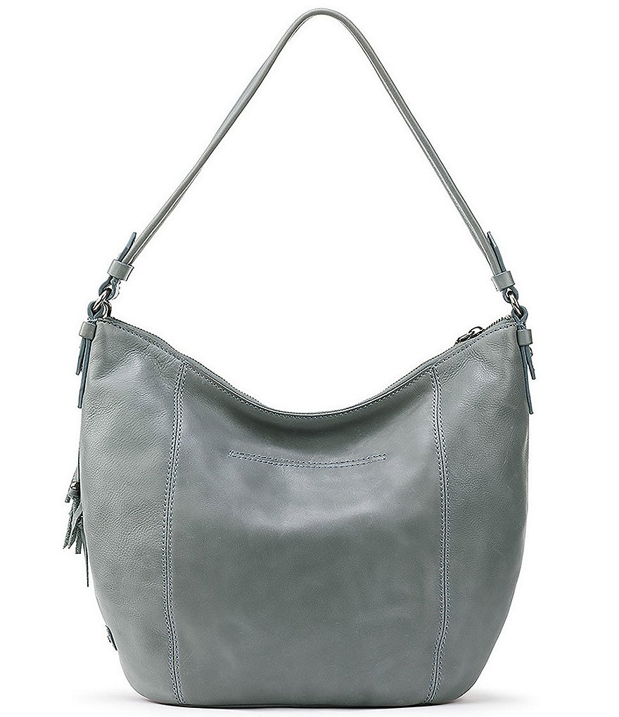 The Sak Sequioa Leather Crochet Detail Hobo Bag