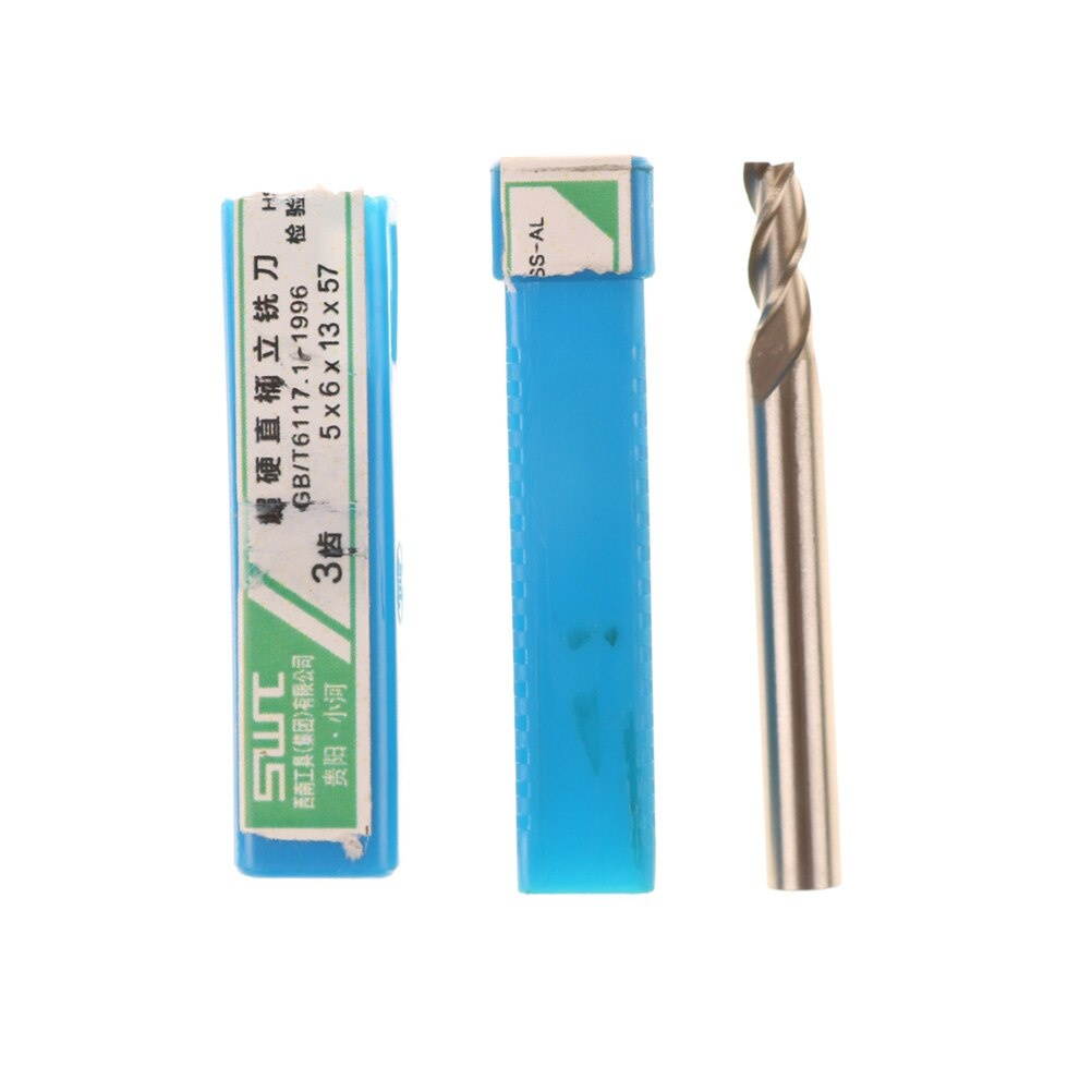 End Mill Cutter CNC Bit Extra Long 6mm 3 Flute HSS & Aluminium End Mill Cutter Extended Milling Router Bit Cutters Whosesale