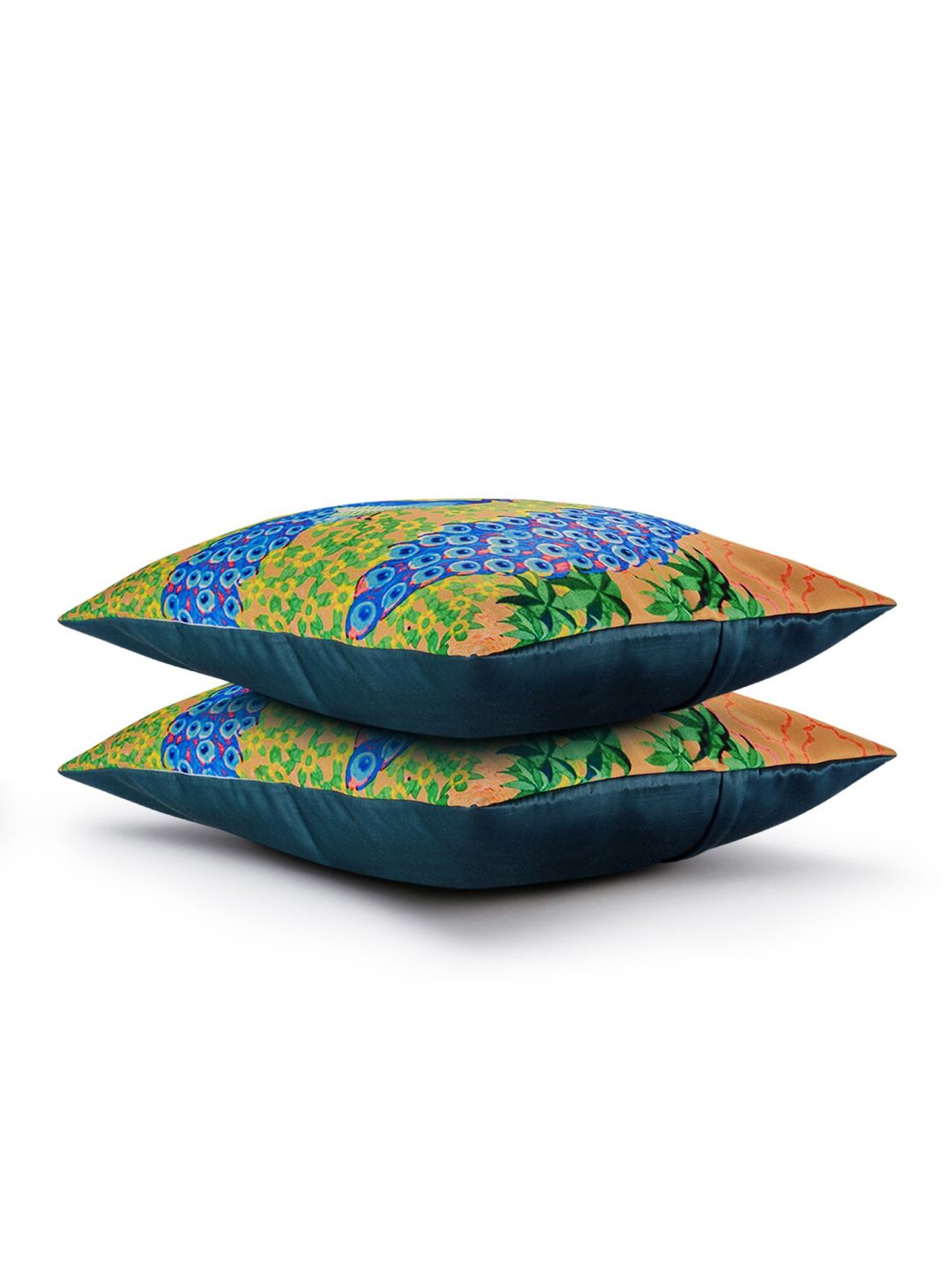 SEJ by Nisha Gupta Multicolor Cushion Covers - Set of 2