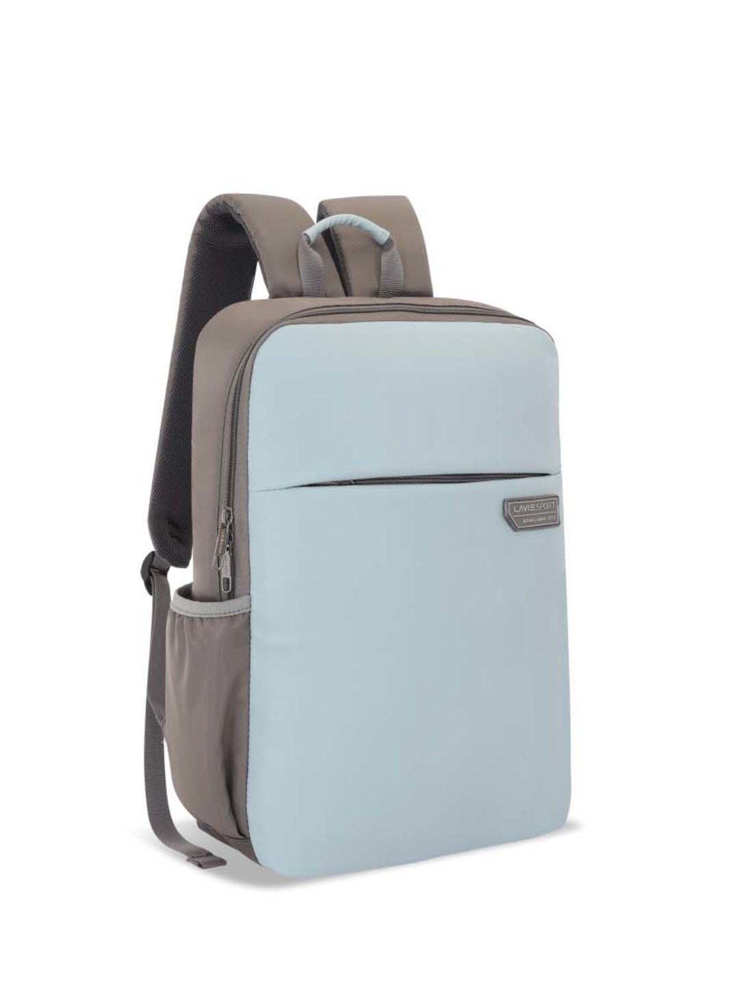LAVIE SPORT Blue & Grey Solid Laptop Backpack