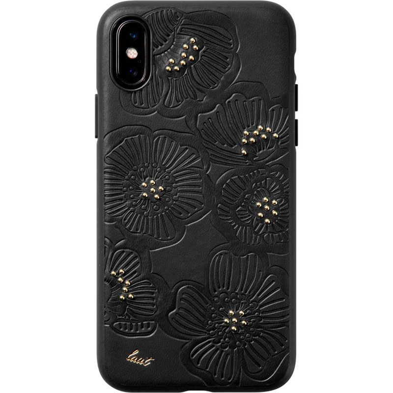 LAUT Apple iPhone XS Max Flora Case - Black