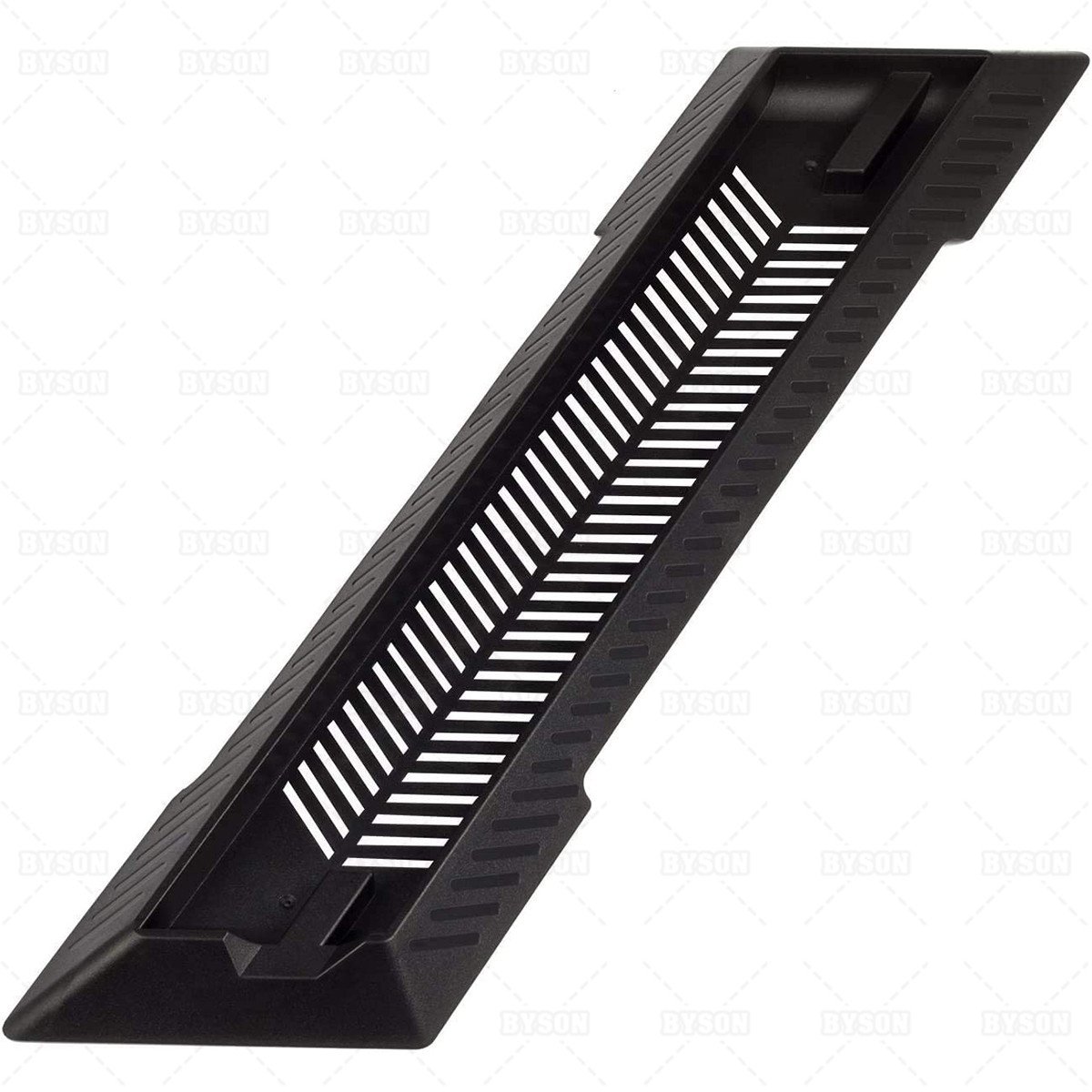 Ackmioxy PS4 Slim Vertical Stand for Playstation PS4 Slim Console with Built-in Cooling Vents and Non-Slip Feet Black