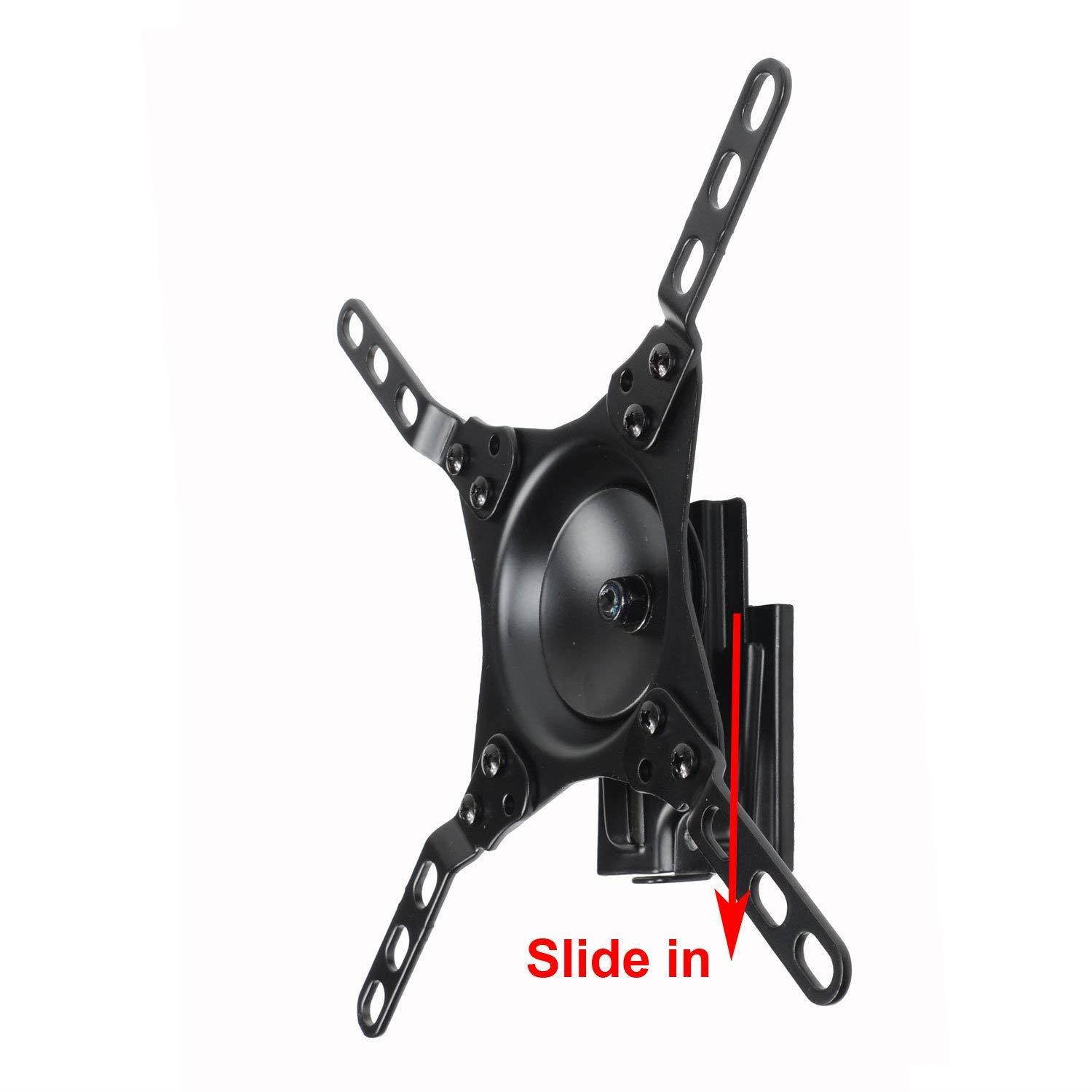VideoSecu Tilting Rotation TV Wall Mount for Samsung 26" UN26D4003 720p LED TV Hannspree 19" ST19CMUB, ST19KMUW, ST19BMUB, ST19PMUW, ST19ZMUB 24" SC24LMUB ST24HMUB TV Flat Panel and Display W06