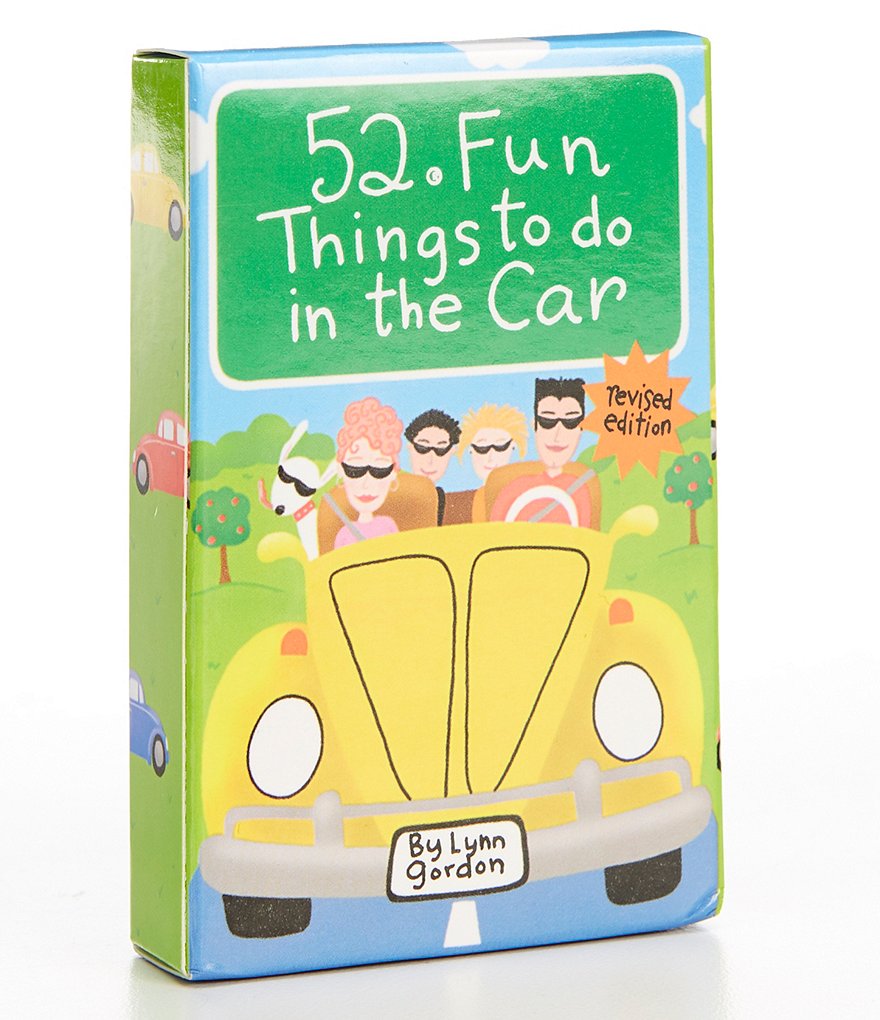 Chronicle Books 52 Fun Things To Do In The Car Book