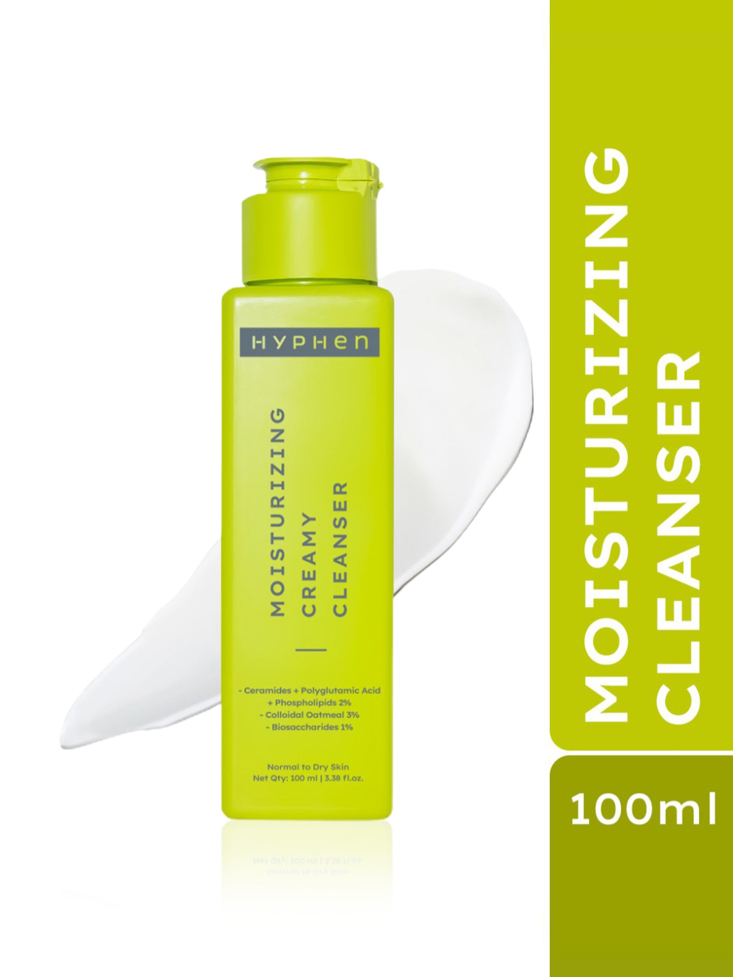 Hyphen Moisturizing Creamy Cleanser - 100 ml