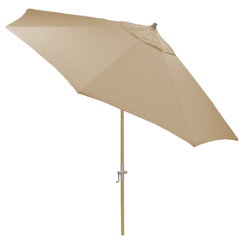 Costway 6.5FT Patio Beach Umbrella Sun Shade Tilt Carry Bag