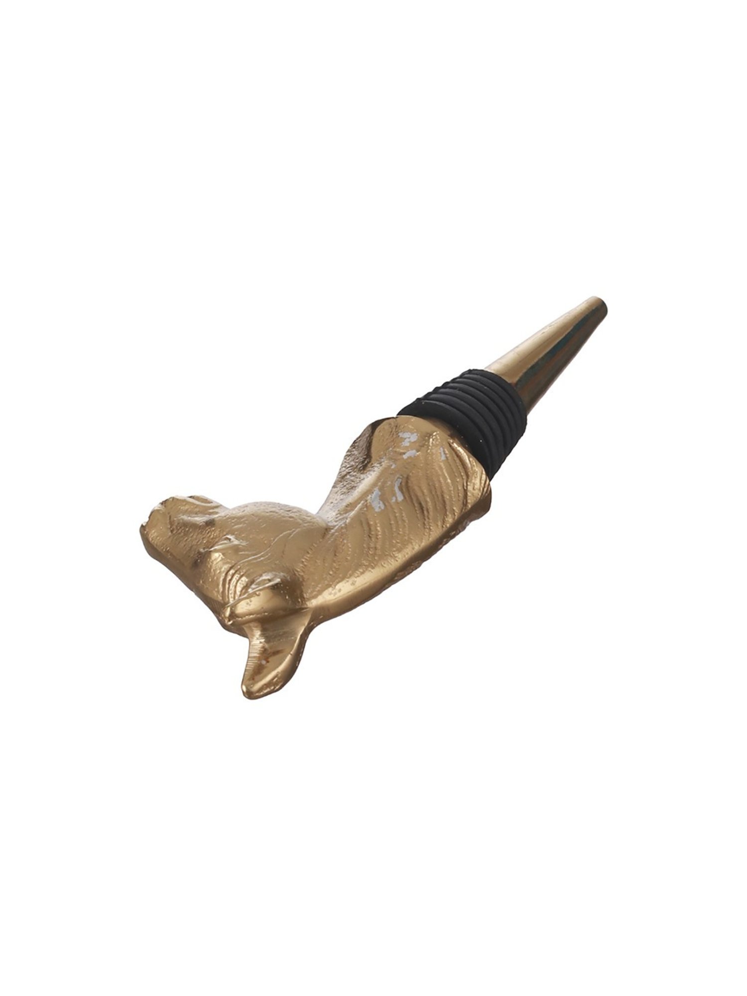 Trovea's Horse Dsign Golden Bottle Stopper