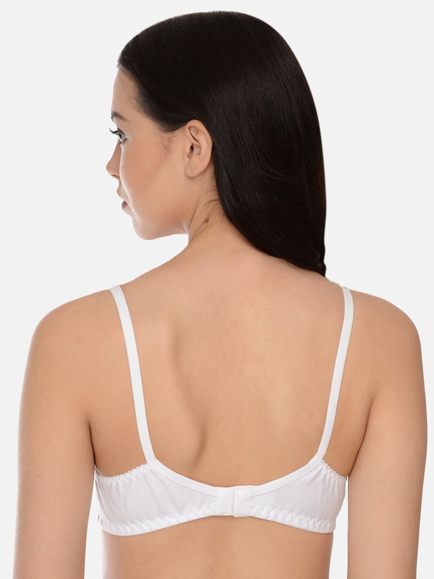 Mod & Shy White Non Wired Non Padded Full Coverage Bra