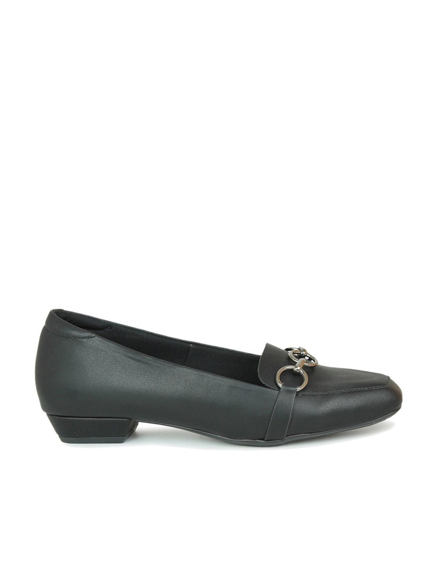 Inc.5 Women's Black Formal Loafers