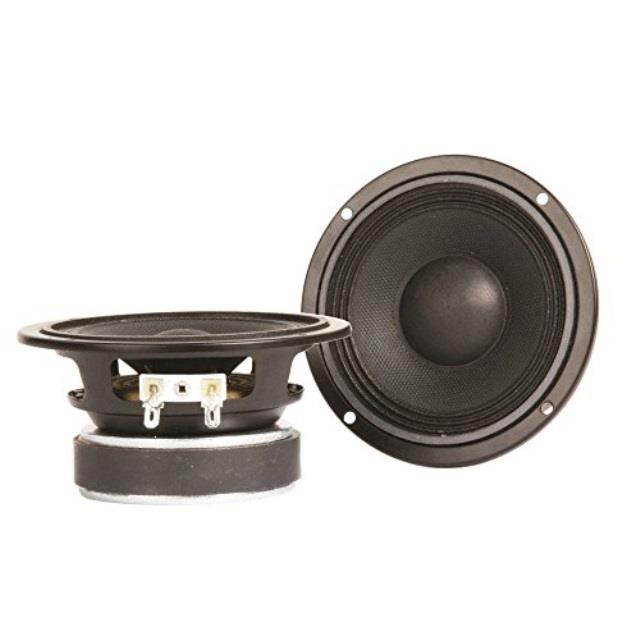 eminence american standard alpha48 pair 4" pro audio speakers, 55 watts at 8 ohms
