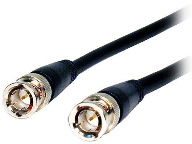 25 foot Red BJC High-flex 3G/6G HD SDI patch cable (Belden 1505F), BNC to BNC