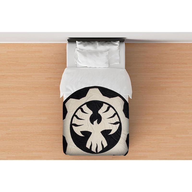 Just Funky Gears of War Phoenix Omen Round Fleece Throw Blanket - 60&rdquo;