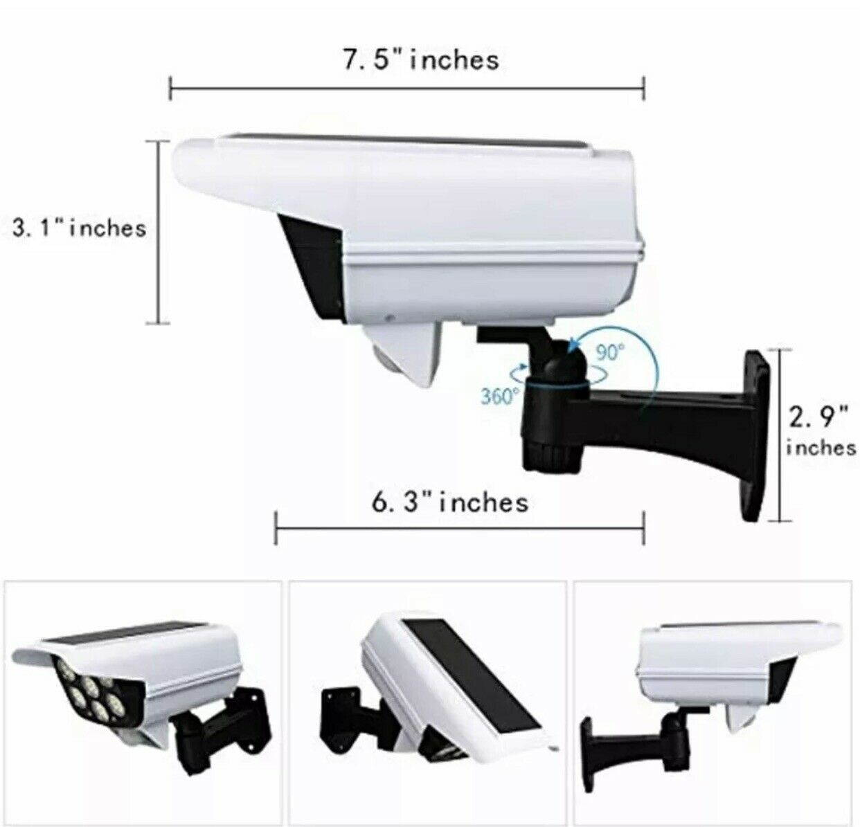 2PACK Solar Lights Outdoor Motion Sensor, 2000Lumens 77LED-3 Modes Spotlight