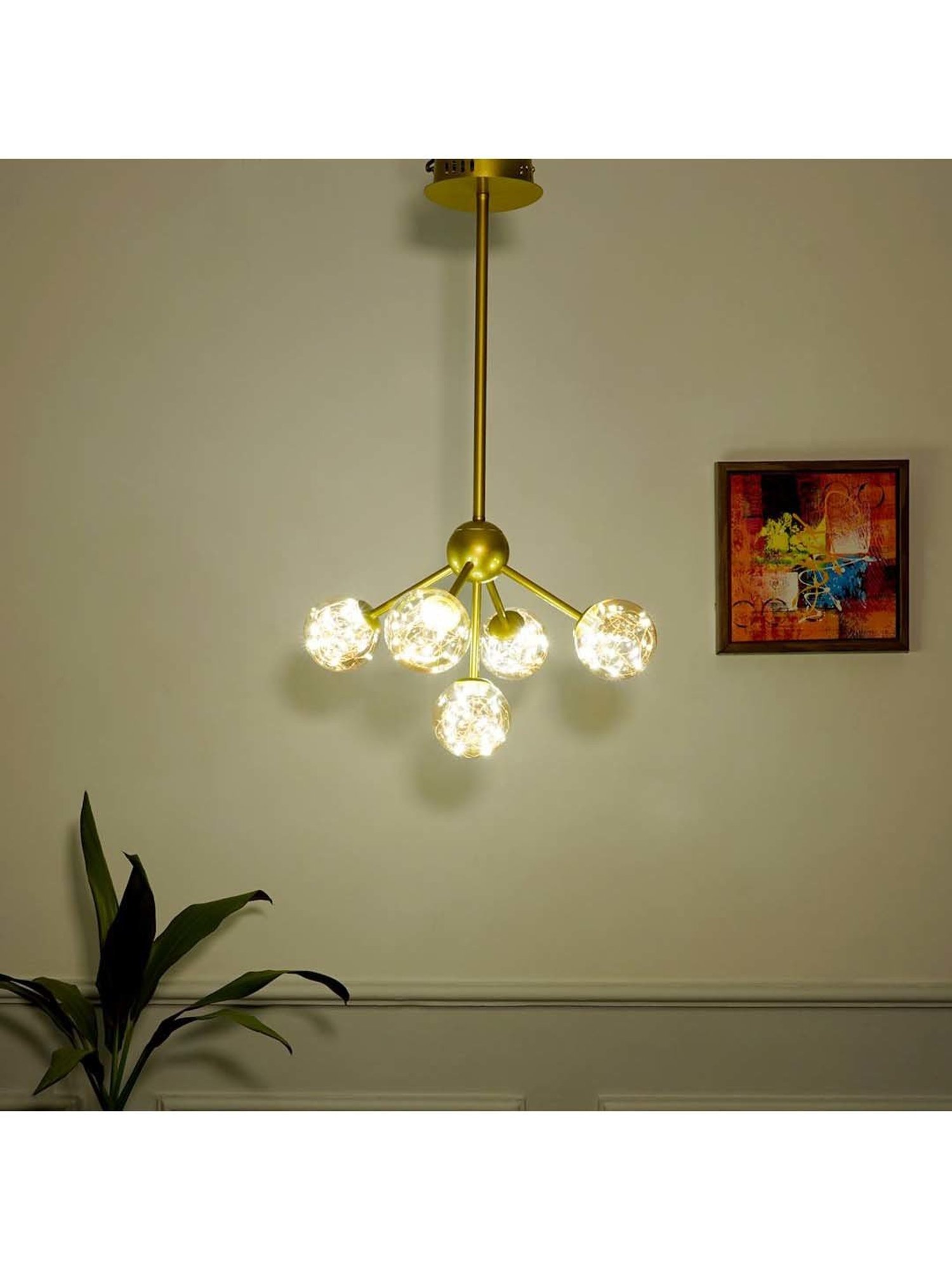 DecorativeRay Golden Chandiler - Set of 1