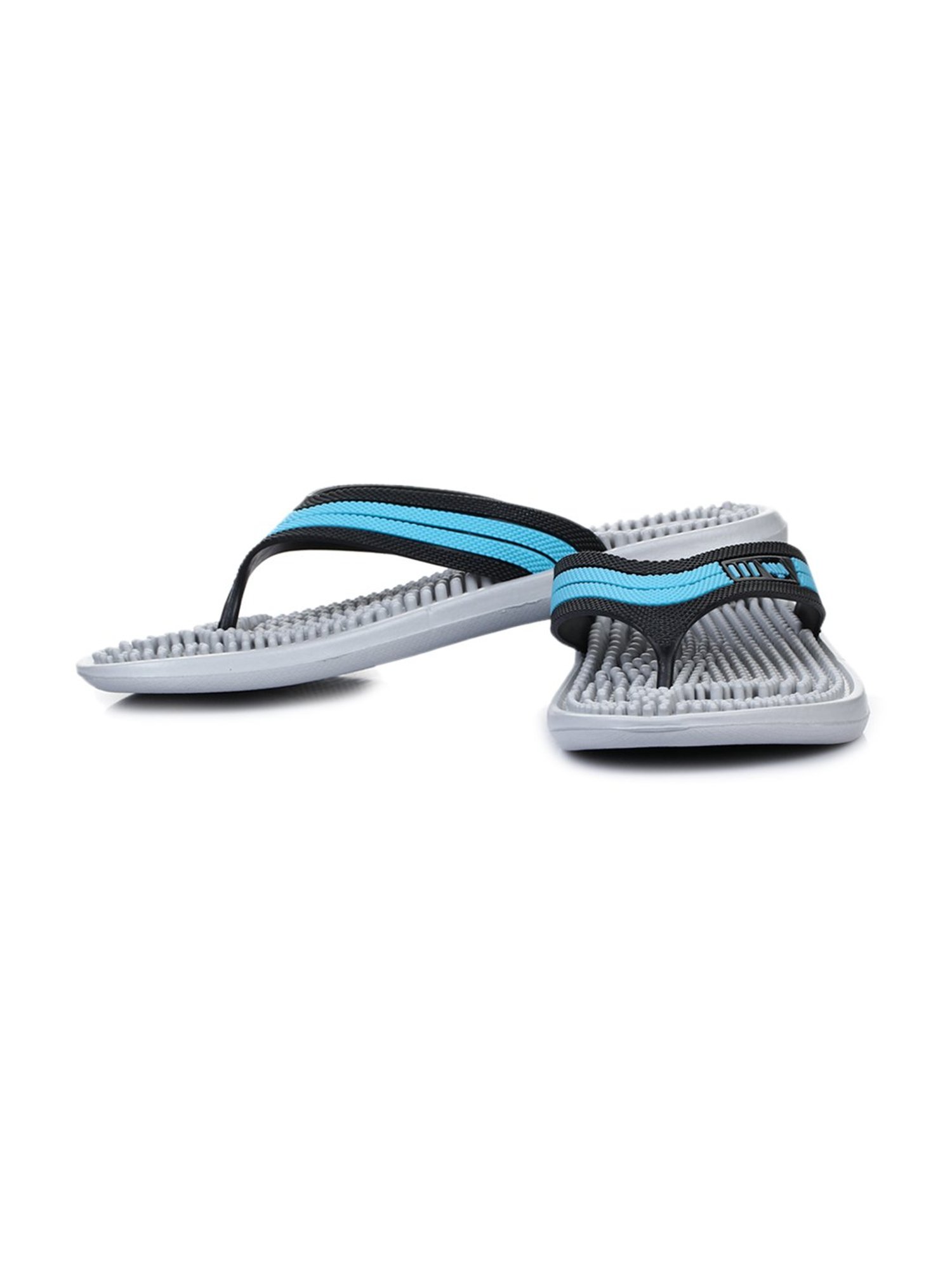 Aha by Liberty Sky Blue & Grey Flip Flops