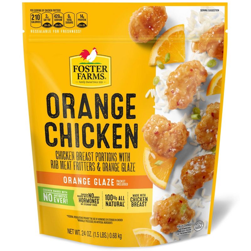 Foster Farms Orange Breaded Chicken - 24oz