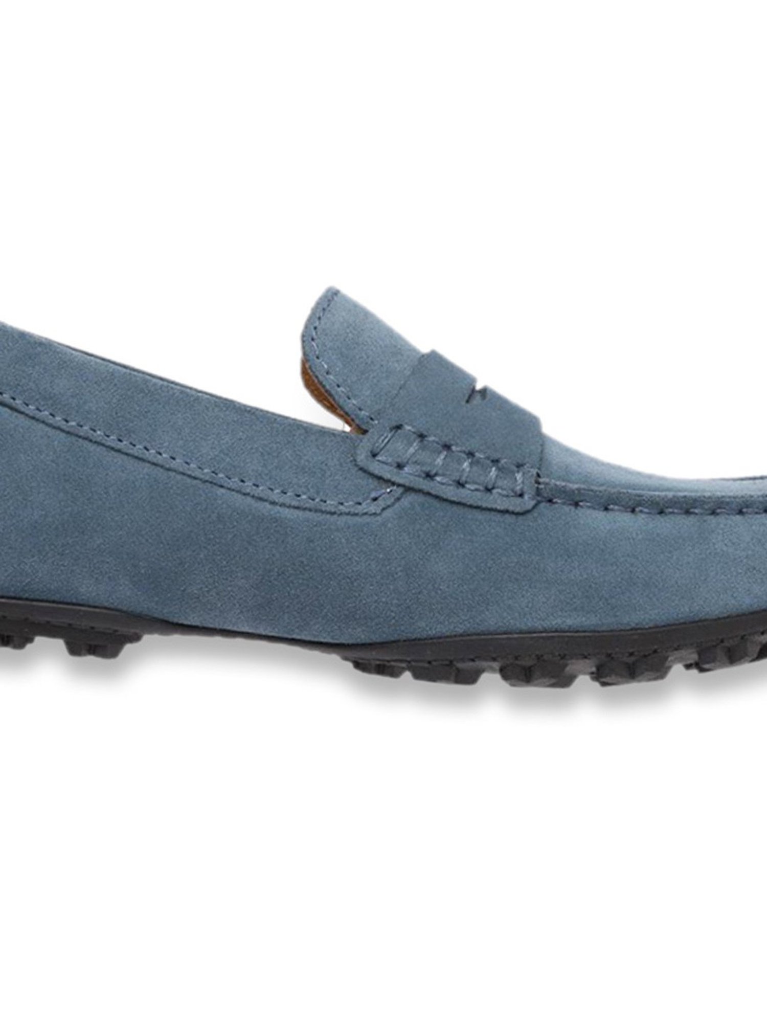 Geox Men's Kosmopolis Plus Grip Avio Blue Loafers