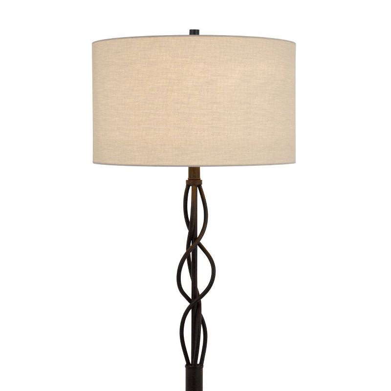 63" Metal Antony Floor Lamp (Includes Energy Efficient Light Bulb) Bronze - Cal Lighting
