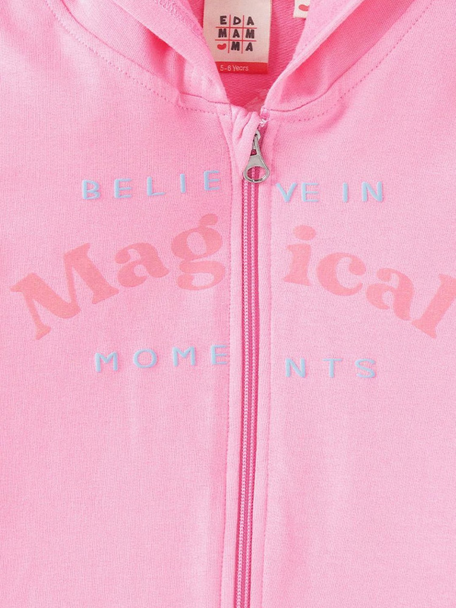 Elle Kids Black Self Pattern Jacket