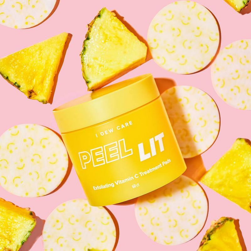 I DEW CARE Peel Lit Exfoliating Vitamin C Treatment Pads - 60ct