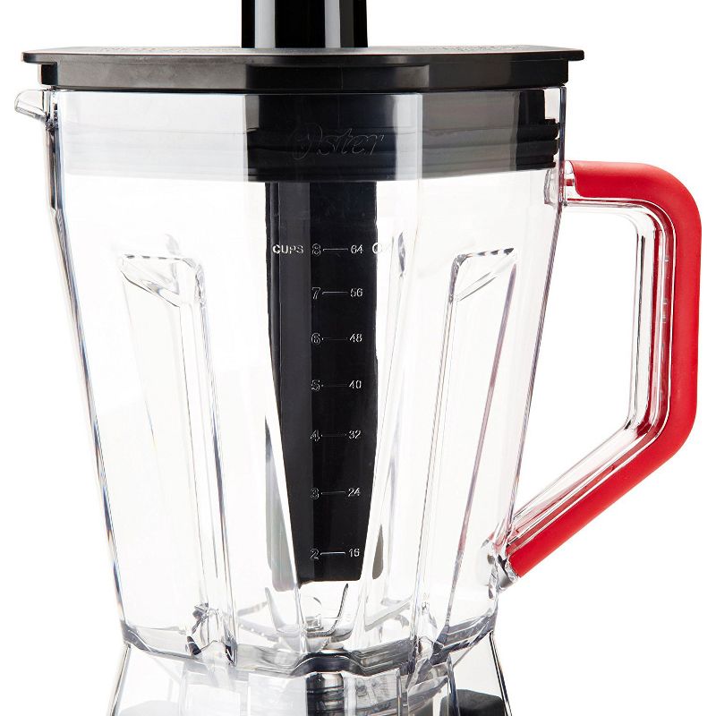 Oster Versa Pro Series 64 Ounce 250 MPH Countertop Blender w/ BPA-Free Jar, Red