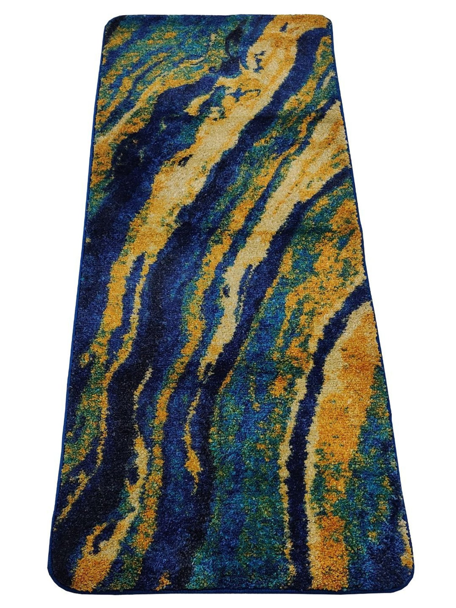 Bianca Multicolor Microfibre Non-Slip Rug