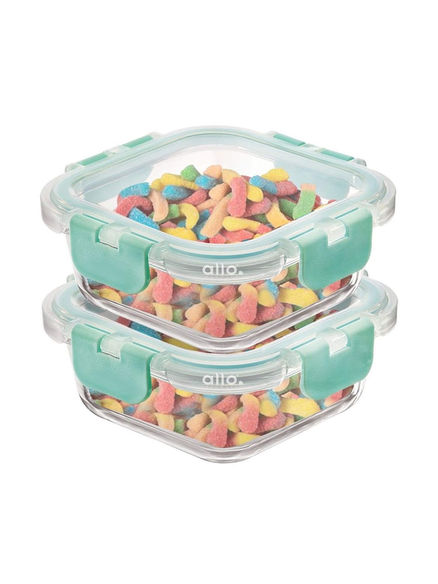 Borosilicate Glass Containers with Lids Microwave Safe Container for Glass Food Storage Containers