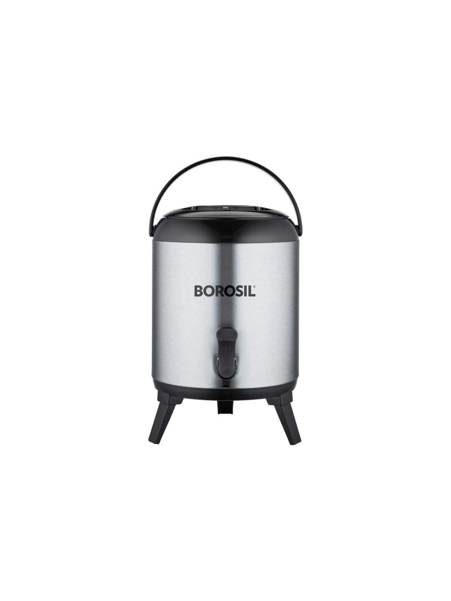 Borosil Silver Stainless Steel Wonder Jug (5700 ML)