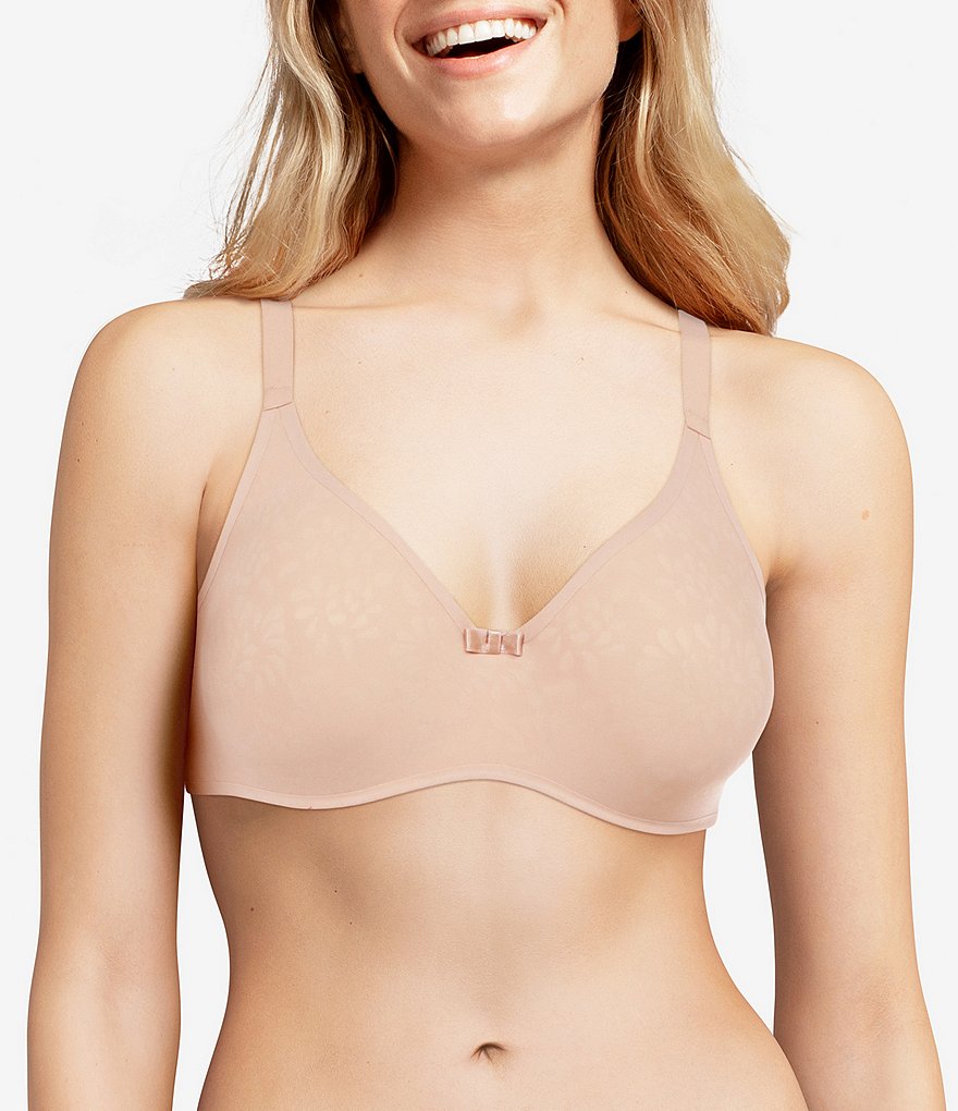 Chantelle Embossed Floral Print Molded Bra