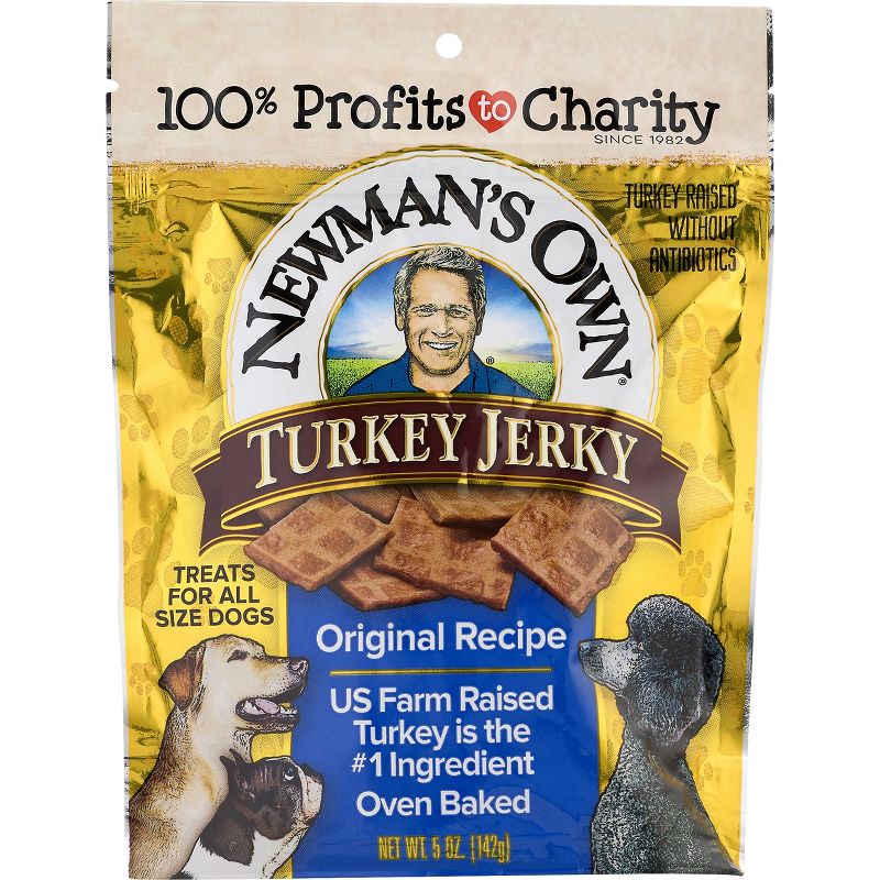 Newman's Own - Turkey Jerky Dog Treats - 5oz