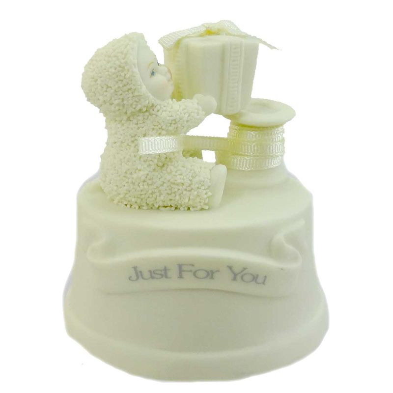Dept 56 Snowbabies Just For You Message Box Record Message  -  Decorative Figurines