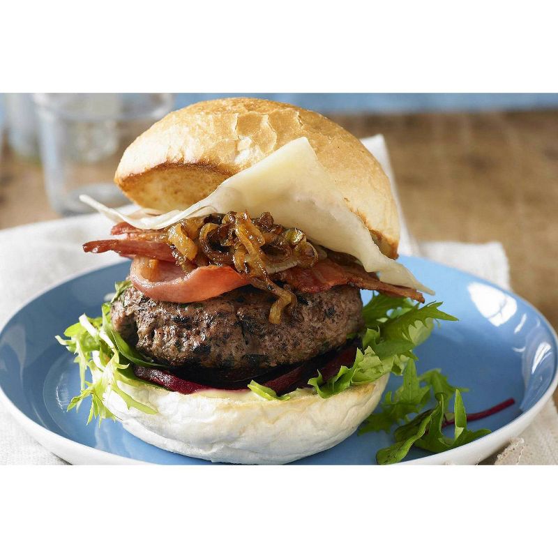 Uncured Bacon and Cheddar Beef Patties - Frozen - 2lbs - Good & Gather™