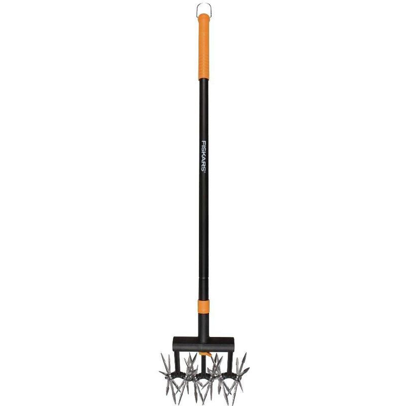 Fiskars 9896 Steel Extendable Rotary Cultivator