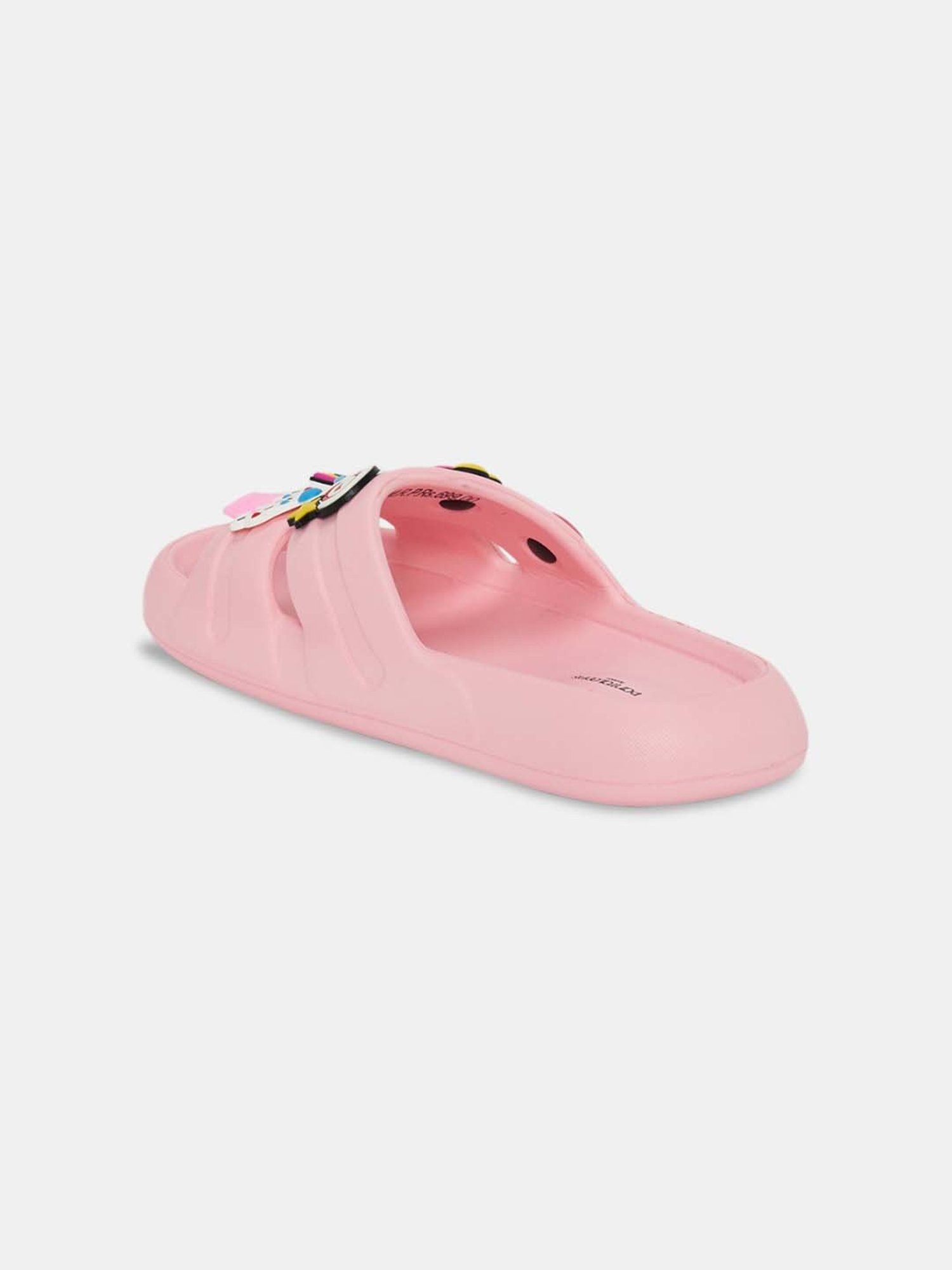 Passion Petals Kids Pink Sling Back Clogs